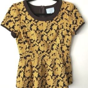 Skies Are Blue Women Small Blouse Top